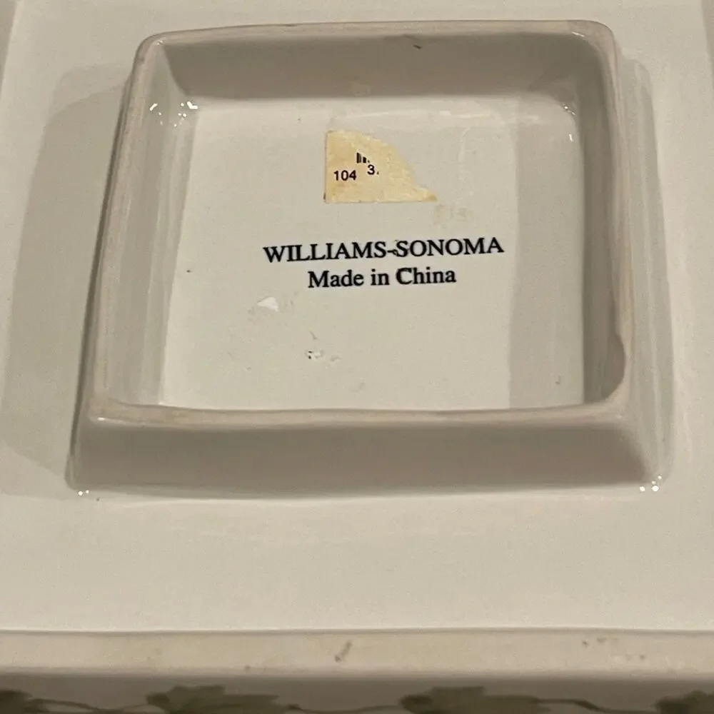 vintage Williams Sonoma handpainted Pumpkin trivet